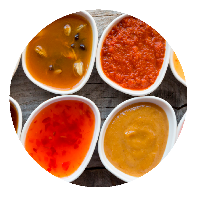 Aderezos para preparar y acompañar en Carnes Finas Versalles