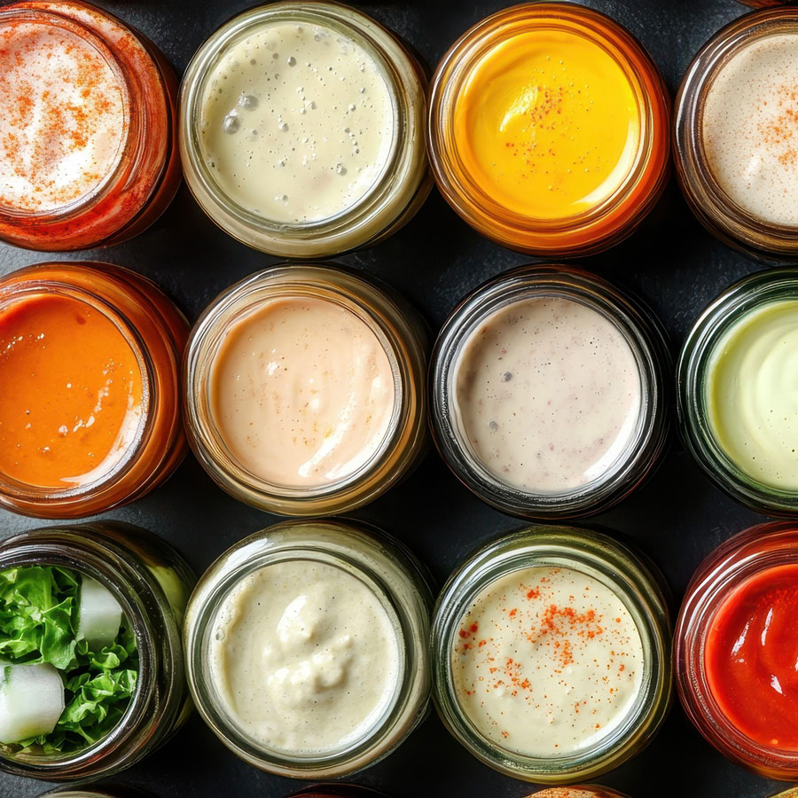 Aderezos y salsas para carnes en Carnes Finas Versalles Bogotá